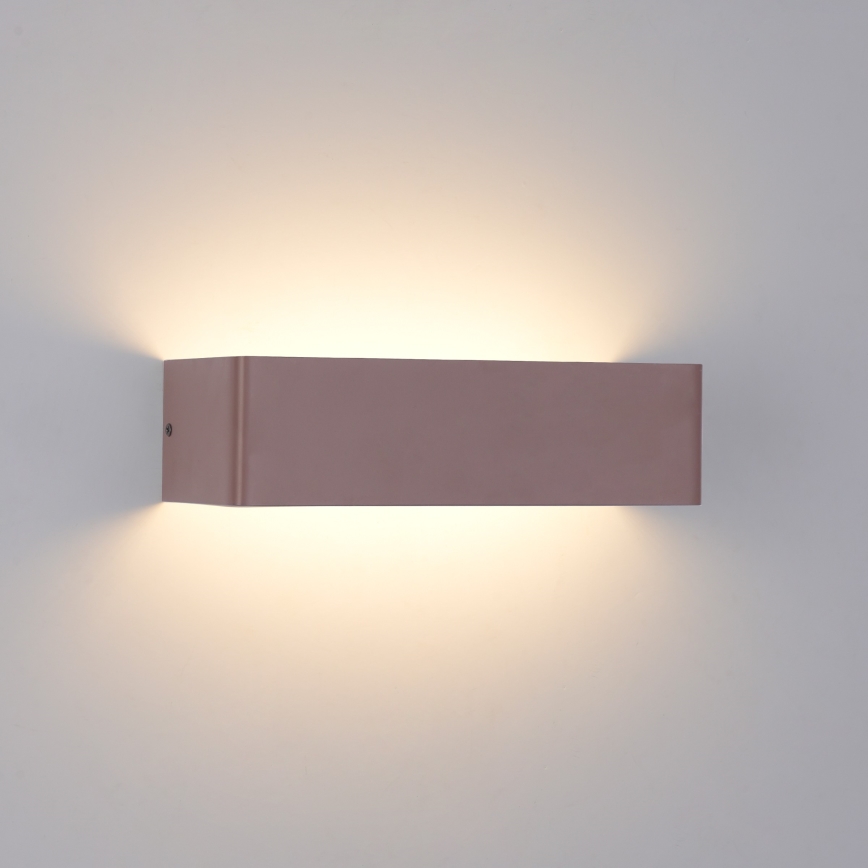 Brilagi - LED vonkajšie nástenné svietidlo DONNANI LED/12W/230V 30 cm hnedé IP44