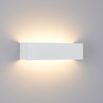 Brilagi - LED vonkajšie nástenné svietidlo DONNANI LED/12W/230V biela IP44