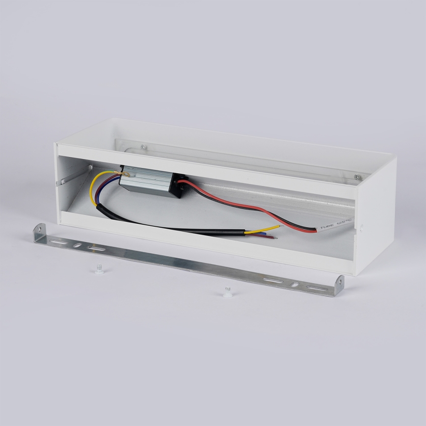 Brilagi - LED vonkajšie nástenné svietidlo DONNANI LED/12W/230V biela IP44