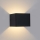 Brilagi - LED vonkajšie nástenné svietidlo DONNANI LED/5W/230V 10 cm čierne IP44