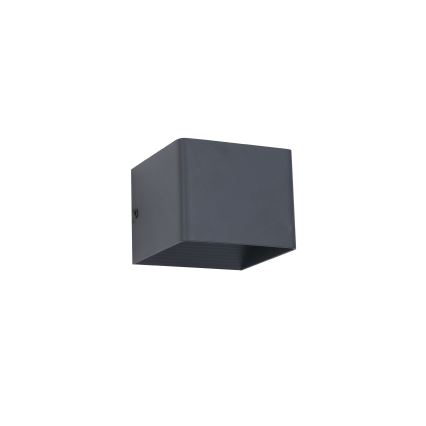 Brilagi - LED vonkajšie nástenné svietidlo DONNANI LED/5W/230V antracit IP44