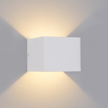 Brilagi - LED vonkajšie nástenné svietidlo DONNANI LED/5W/230V biela IP44