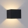 Brilagi - LED vonkajšie nástenné svietidlo DONNANI LED/5W/230V čierne IP44