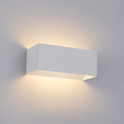Brilagi - LED vonkajšie nástenné svietidlo DONNANI LED/7W/230V 20 cm biele IP44