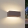 Brilagi - LED Vonkajšie nástenné svietidlo DONNANI LED/7W/230V 20 cm hnedá IP44
