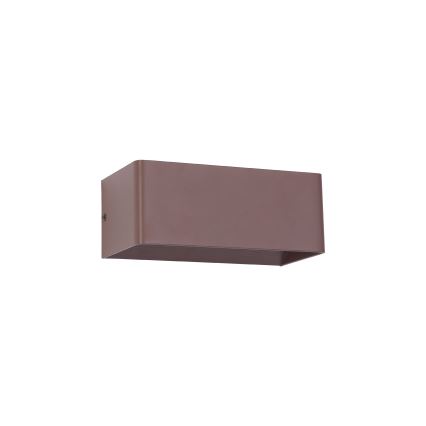 Brilagi - LED Vonkajšie nástenné svietidlo DONNANI LED/7W/230V 20 cm hnedá IP44