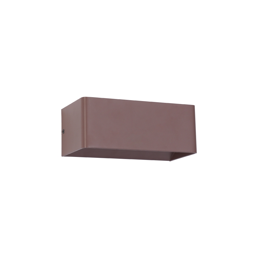 Brilagi - LED Vonkajšie nástenné svietidlo DONNANI LED/7W/230V 20 cm hnedá IP44