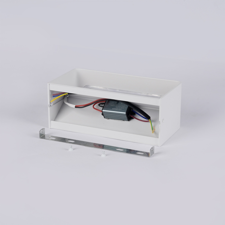 Brilagi - LED vonkajšie nástenné svietidlo DONNANI LED/7W/230V biela IP44