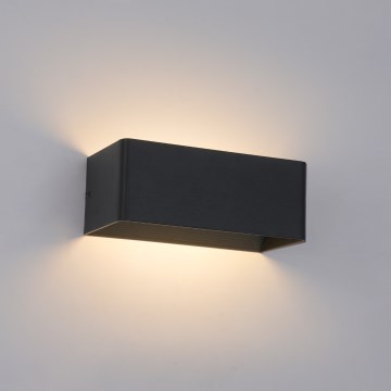 Brilagi - LED vonkajšie nástenné svietidlo DONNANI LED/7W/230V čierne IP44