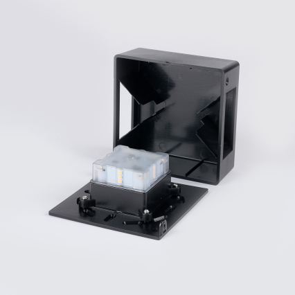 Brilagi - LED vonkajšie nástenné svietidlo DOUBLERAY LED/6W/230V čierne IP54