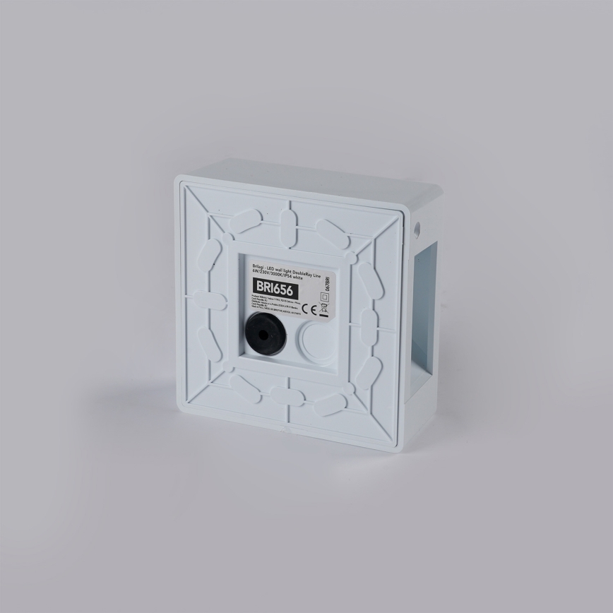 Brilagi - LED vonkajšie nástenné svietidlo DOUBLERAY LINE LED/6W/230V biela IP54