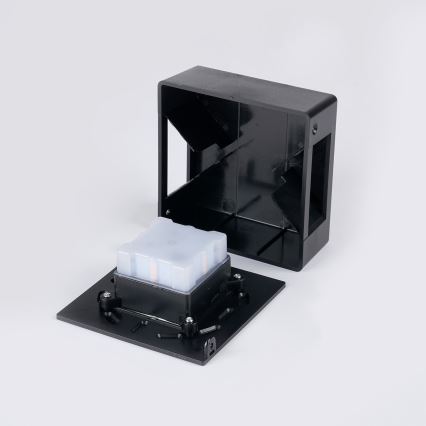 Brilagi - LED vonkajšie nástenné svietidlo DOUBLERAY LINE LED/6W/230V čierne IP54