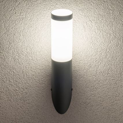 BRILAGI - LED vonkajšie nástenné svietidlo ELIA 1xE27/7W/230V 4000K IP44 antracit