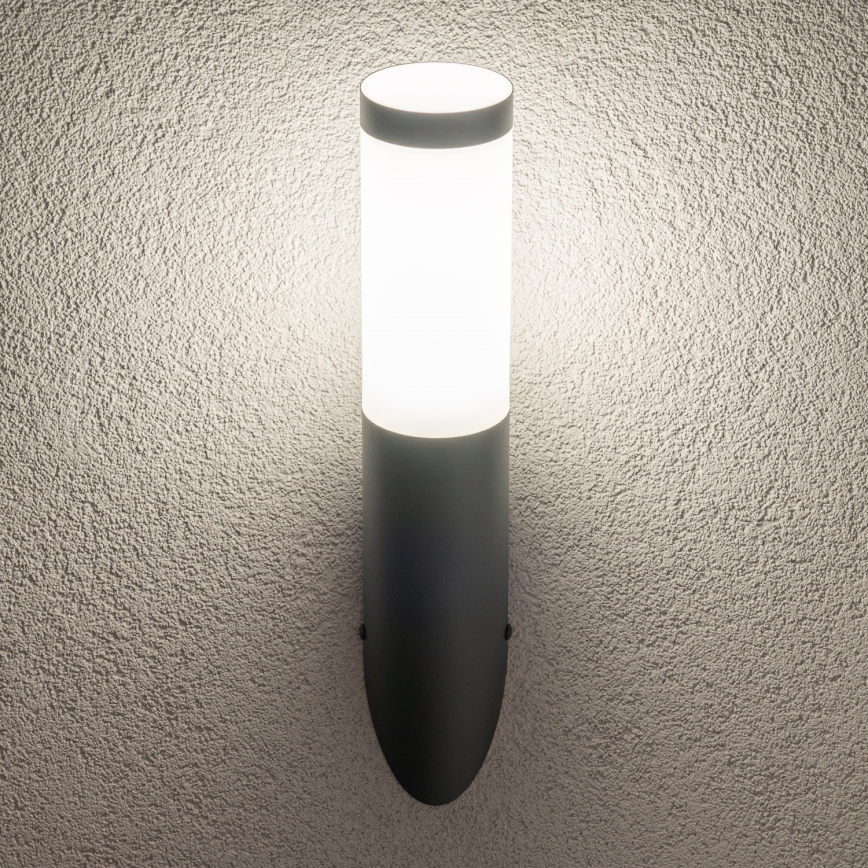 BRILAGI - LED vonkajšie nástenné svietidlo ELIA 1xE27/7W/230V 4000K IP44 antracit