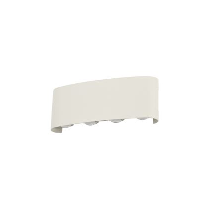 Brilagi - LED vonkajšie nástenné svietidlo FLAREBOX LED/8W/230V biela IP65