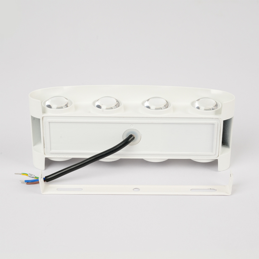 Brilagi - LED vonkajšie nástenné svietidlo FLAREBOX LED/8W/230V biela IP65