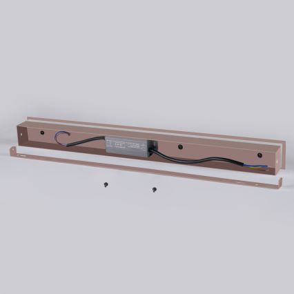 Brilagi - LED vonkajšie nástenné svietidlo LINEAR LED/12W/230V 3000K IP65 50 cm hnedé CRI 90