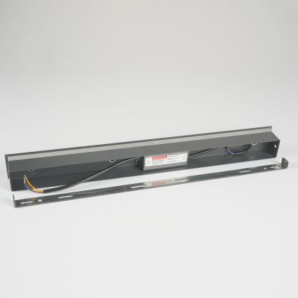 Brilagi - Vonkajšie nástenné LED svietidlo LINEAR, 12 W, 230 V, 3000 K, IP65, 50 cm, antracit