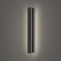 Brilagi - LED vonkajšie nástenné svietidlo LINEAR LED/12W/230V 4000K IP65 50 cm čierna