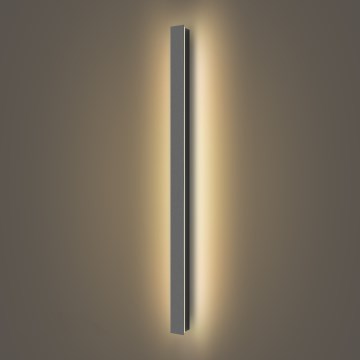 Brilagi - LED Vonkajšie nástenné svietidlo LINEAR LED/22W/230V 3000K IP65 100 cm antracit