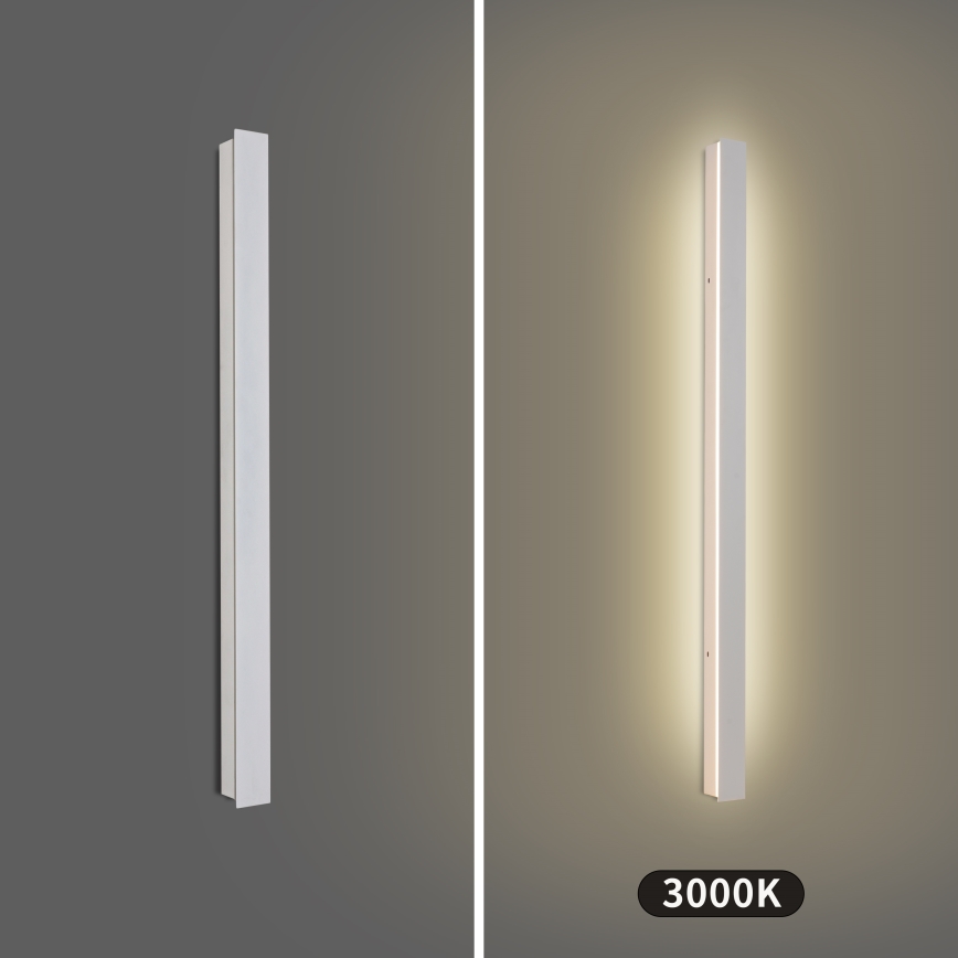 Brilagi - LED Vonkajšie nástenné svietidlo LINEAR LED/22W/230V 3000K IP65 100 cm biela CRI 90