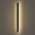 Brilagi - LED vonkajšie nástenné svietidlo LINEAR LED/22W/230V 3000K IP65 100 cm čierne