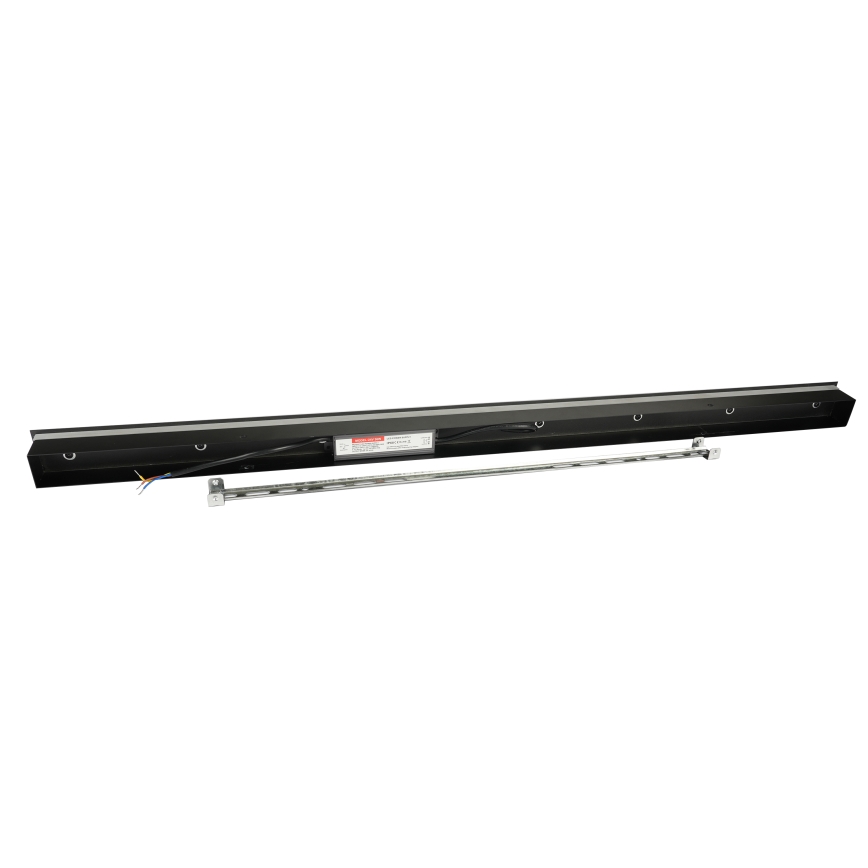 Brilagi - LED vonkajšie nástenné svietidlo LINEAR LED/22W/230V 3000K IP65 100 cm čierne