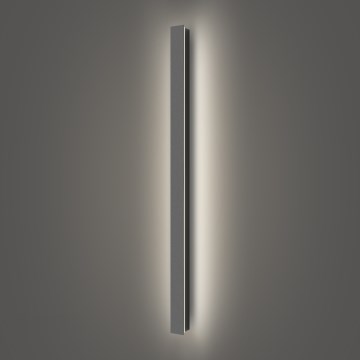 Brilagi - LED vonkajšie nástenné svietidlo LINEAR LED/22W/230V 4000K IP65 100 cm antracit