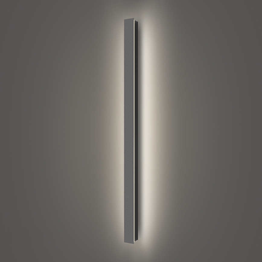 Brilagi - LED vonkajšie nástenné svietidlo LINEAR LED/22W/230V 4000K IP65 100 cm antracit