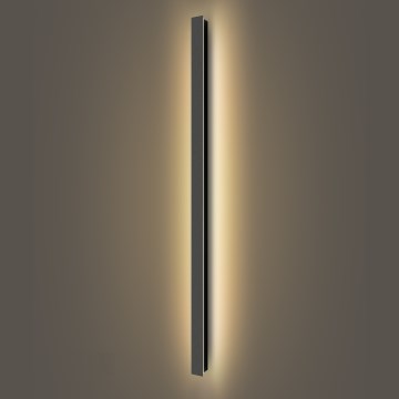 Brilagi - LED vonkajšie nástenné svietidlo LINEAR LED/32W/230V 3000K IP65 140 cm čierne
