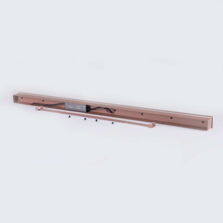 Brilagi - LED zunanja stenska svetilka LINEAR LED/32W/230V 3000K IP65 140 cm rjava CRI 90