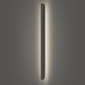 Brilagi - LED Vonkajšie nástenné svietidlo LINEAR LED/32W/230V 4000K IP65 140 cm čierne