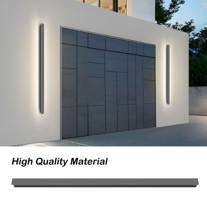 Brilagi - LED Vonkajšie nástenné svietidlo LINEAR LED/32W/230V 4000K IP65 140 cm antracit