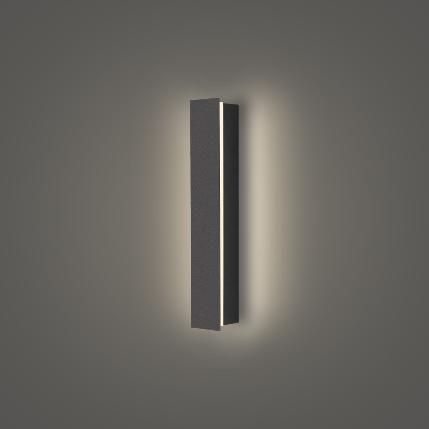 Brilagi - LED vonkajšie nástenné svietidlo LINEAR LED/8W/230V 4000K IP65 30 cm antracit