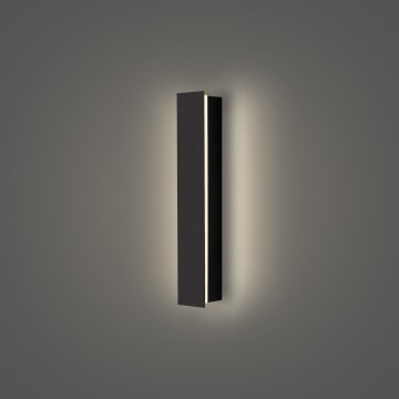 Brilagi - LED vonkajšie nástenné svietidlo LINEAR LED/8W/230V 4000K IP65 30 cm čierna