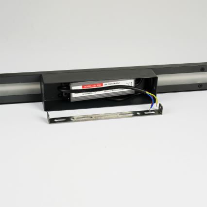 Brilagi - LED vonkajšie nástenné svietidlo LINEO LED/24W/230V 4000K IP65 100 cm čierna CRI 90