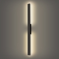 Brilagi - LED vonkajšie nástenné svietidlo LUNA LED/24W/230V 4000K IP65 100 cm čierne