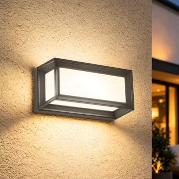 Brilagi - LED vonkajšie nástenné svietidlo PARKER LED/12W/230V 3000/4500/6000K antracit IP44