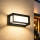 Brilagi - LED vonkajšie nástenné svietidlo PARKER LED/12W/230V 3000/4500/6000K čierna IP44