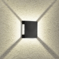 Brilagi - LED vonkajšie nástenné svietidlo QUADRAY LED/4W/230V čierne IP65