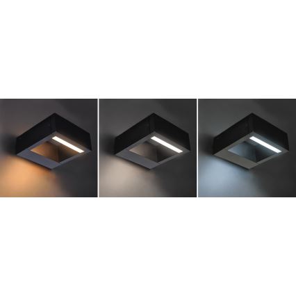 Brilagi - LED Vonkajšie nástenné svietidlo RAGUSA LED/7W/230V 3000/4000/6000K IP54