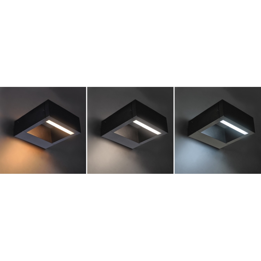 Brilagi - LED Vonkajšie nástenné svietidlo RAGUSA LED/7W/230V 3000/4000/6000K IP54