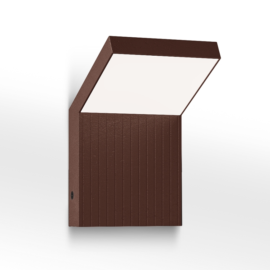 Brilagi - LED vonkajšie nástenné svietidlo RIANO LED/8W/230V hnedé IP65