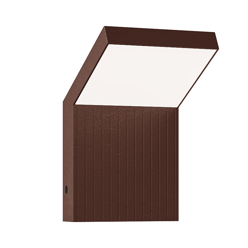 Brilagi - LED vonkajšie nástenné svietidlo RIANO LED/8W/230V hnedé IP65