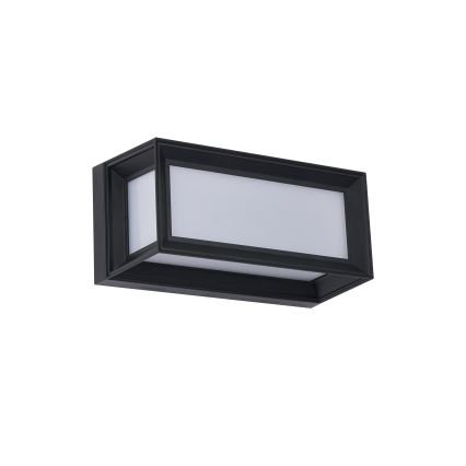 Brilagi - LED vonkajšie nástenné svietidlo so senzorom PARKER LED/12W/230V čierne IP44