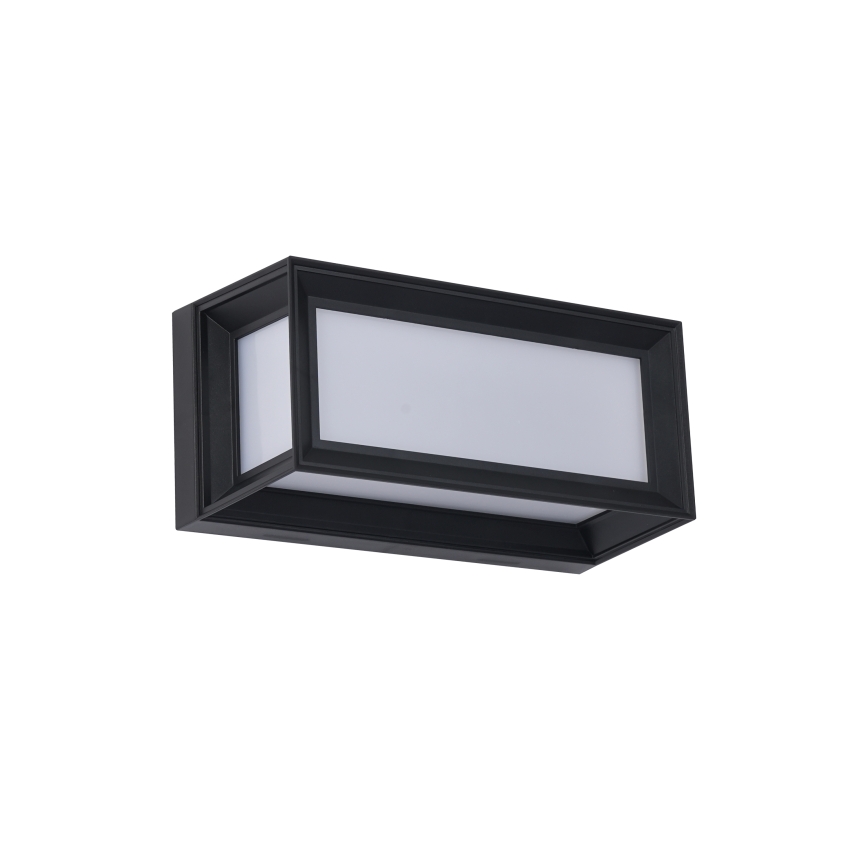 Brilagi - LED vonkajšie nástenné svietidlo so senzorom PARKER LED/12W/230V čierne IP44