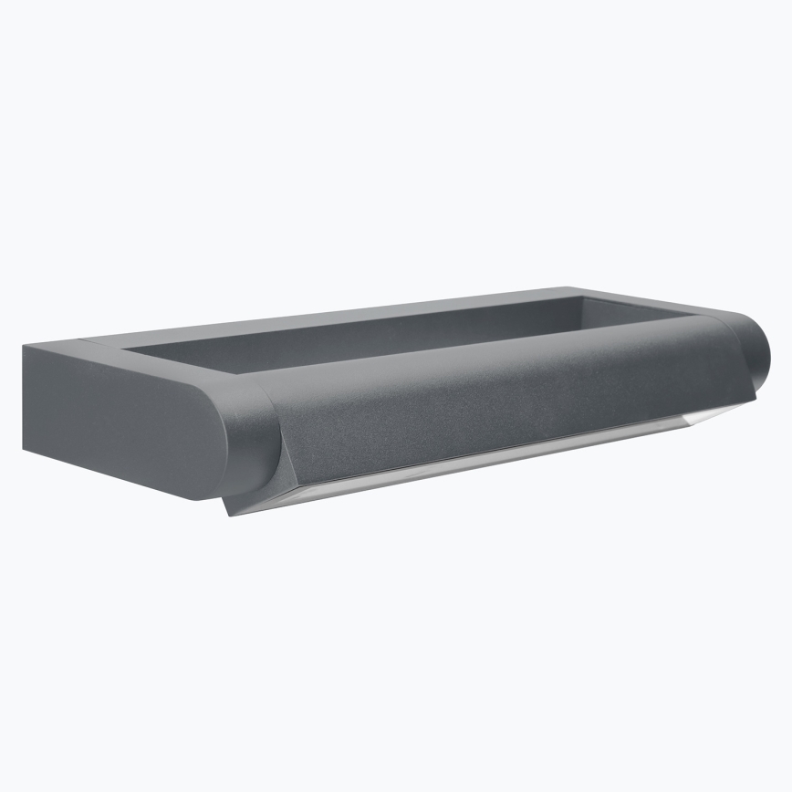 Brilagi - LED Vonkajšie nástenné svietidlo SALERNO LED/12W/230V 35,5 cm antracitové IP65