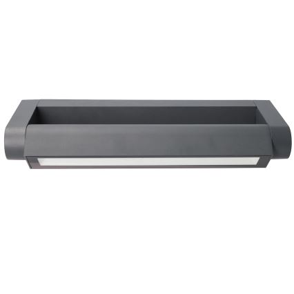 Brilagi - LED Vonkajšie nástenné svietidlo SALERNO LED/12W/230V 35,5 cm antracitové IP65