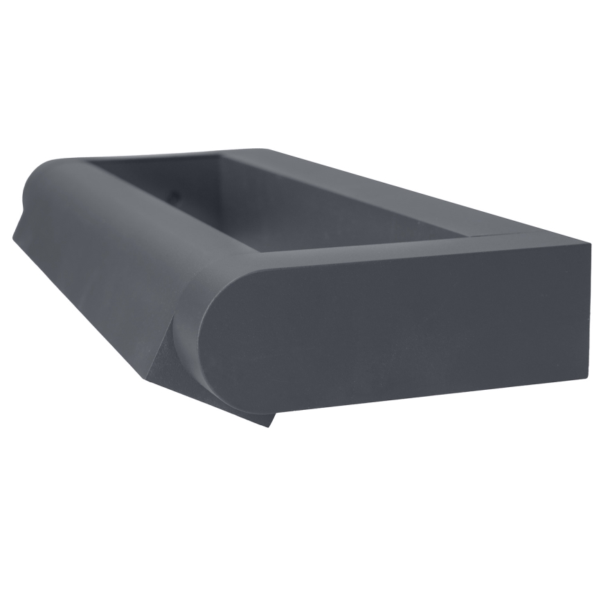 Brilagi - LED Vonkajšie nástenné svietidlo SALERNO LED/12W/230V 35,5 cm antracitové IP65