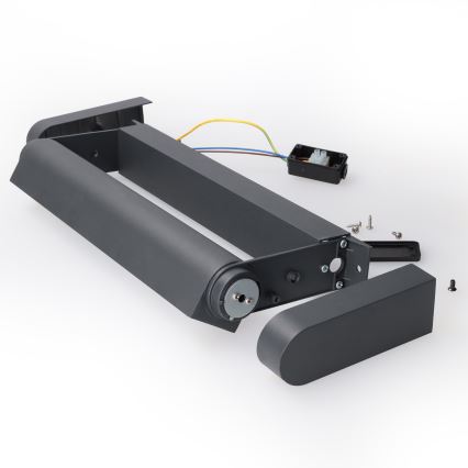 Brilagi - LED Vonkajšie nástenné svietidlo SALERNO LED/12W/230V 35,5 cm antracitové IP65
